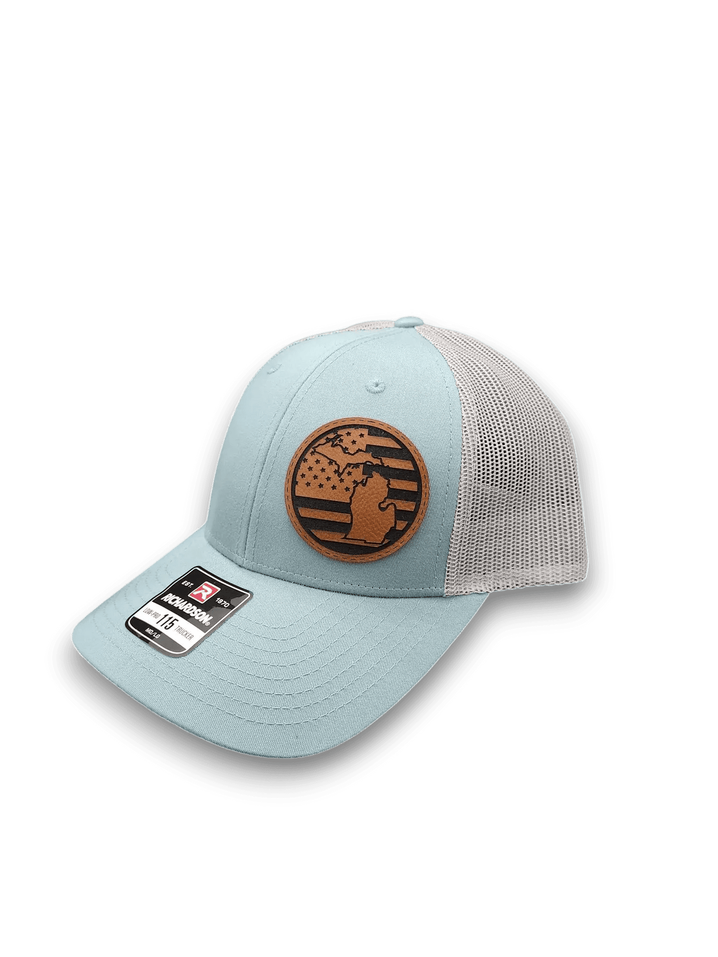 Michigan American Flag Hat Trucker Cap - Keeko Designs
