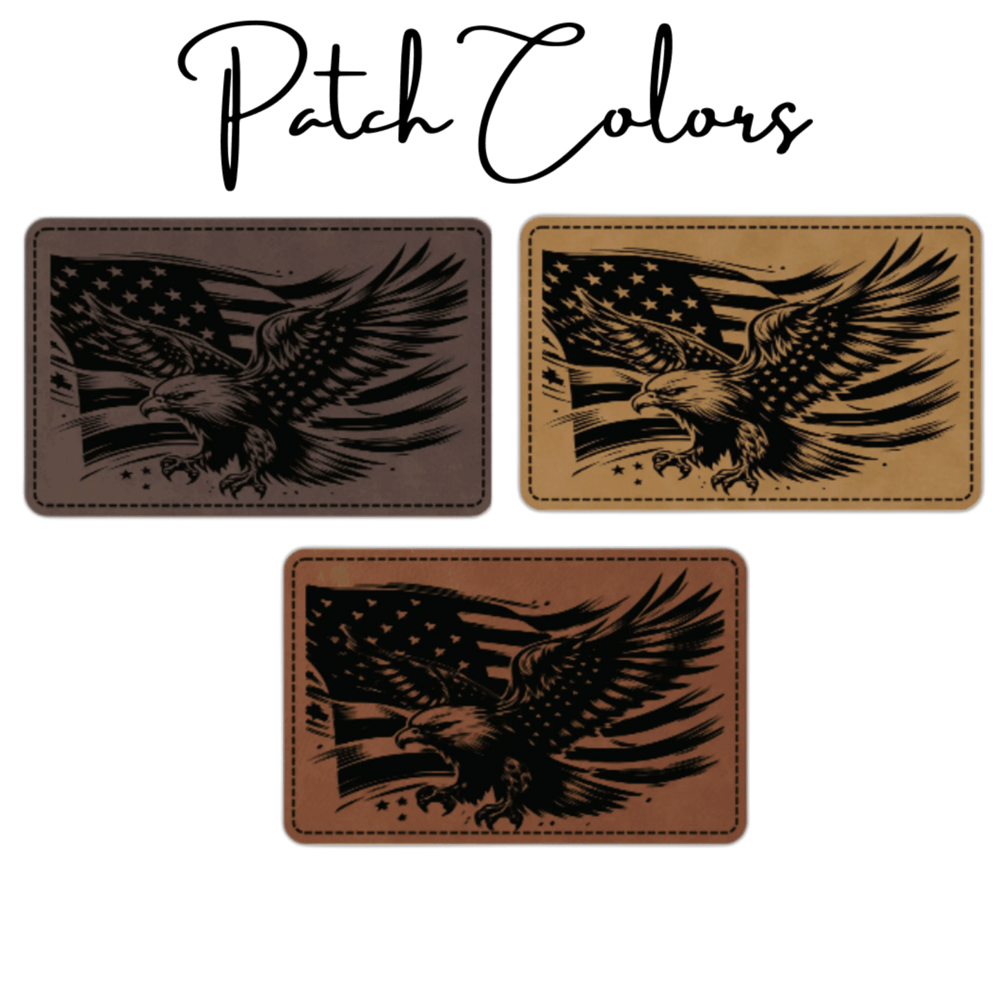 American Flag with Eagle Patch Trucker Hat - Keeko Designs