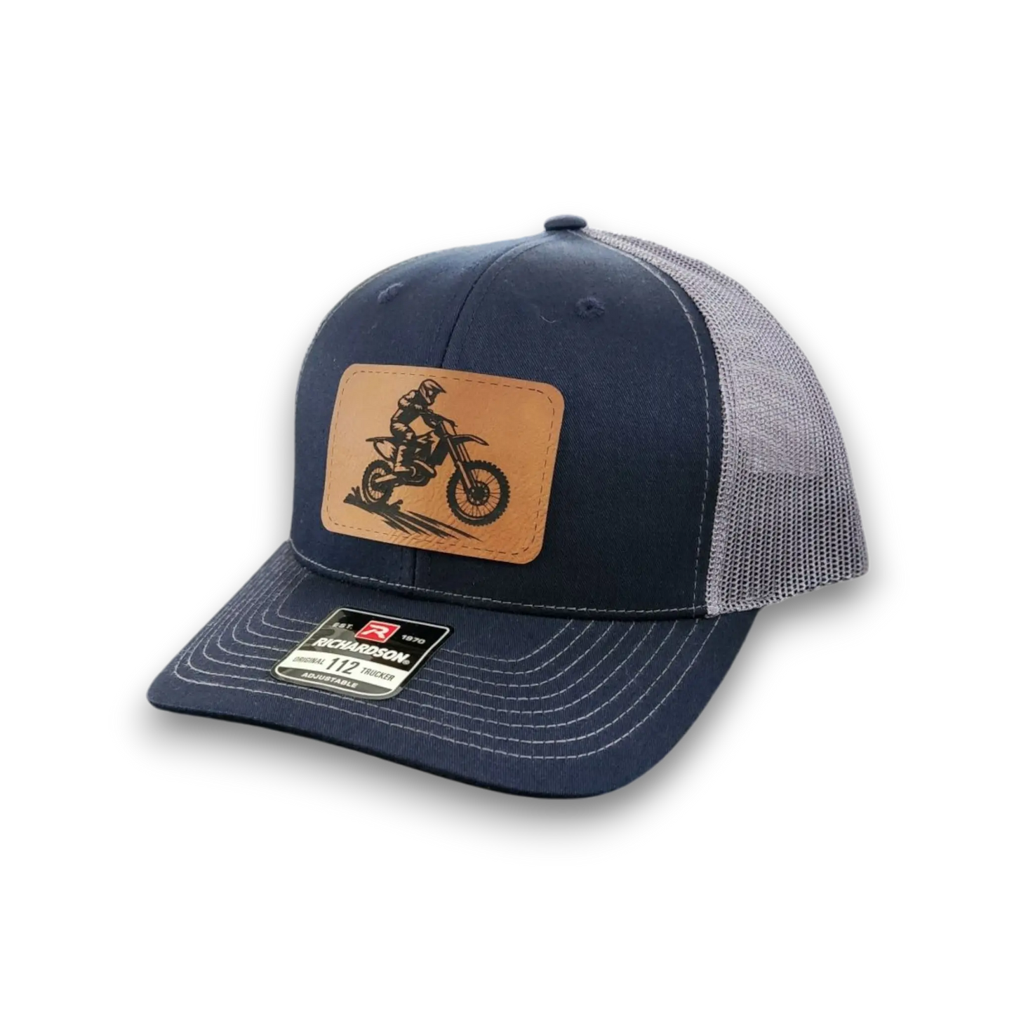 Dirt Bike Patch Trucker Hat - Keeko Designs
