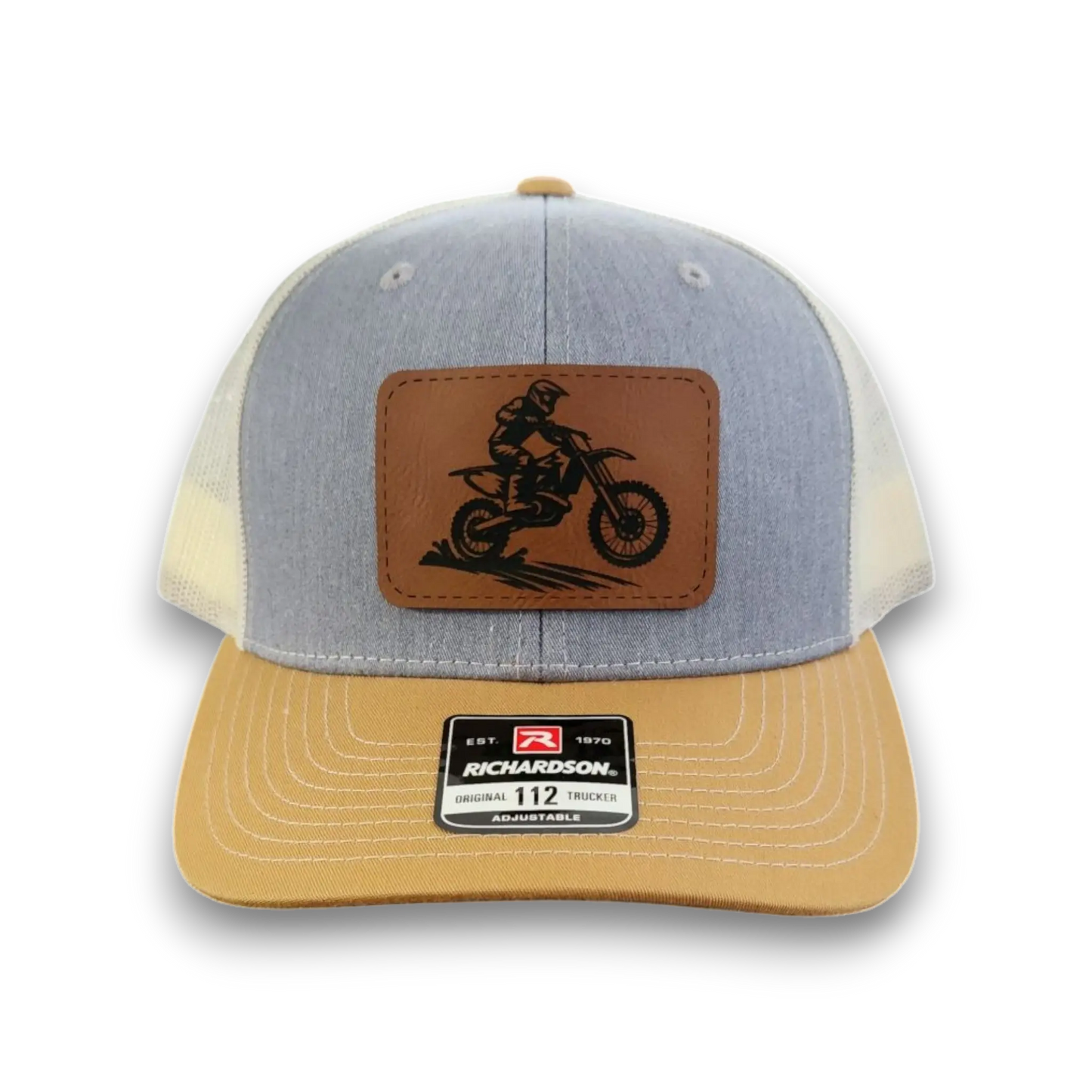 Dirt Bike Patch Trucker Hat - Keeko Designs