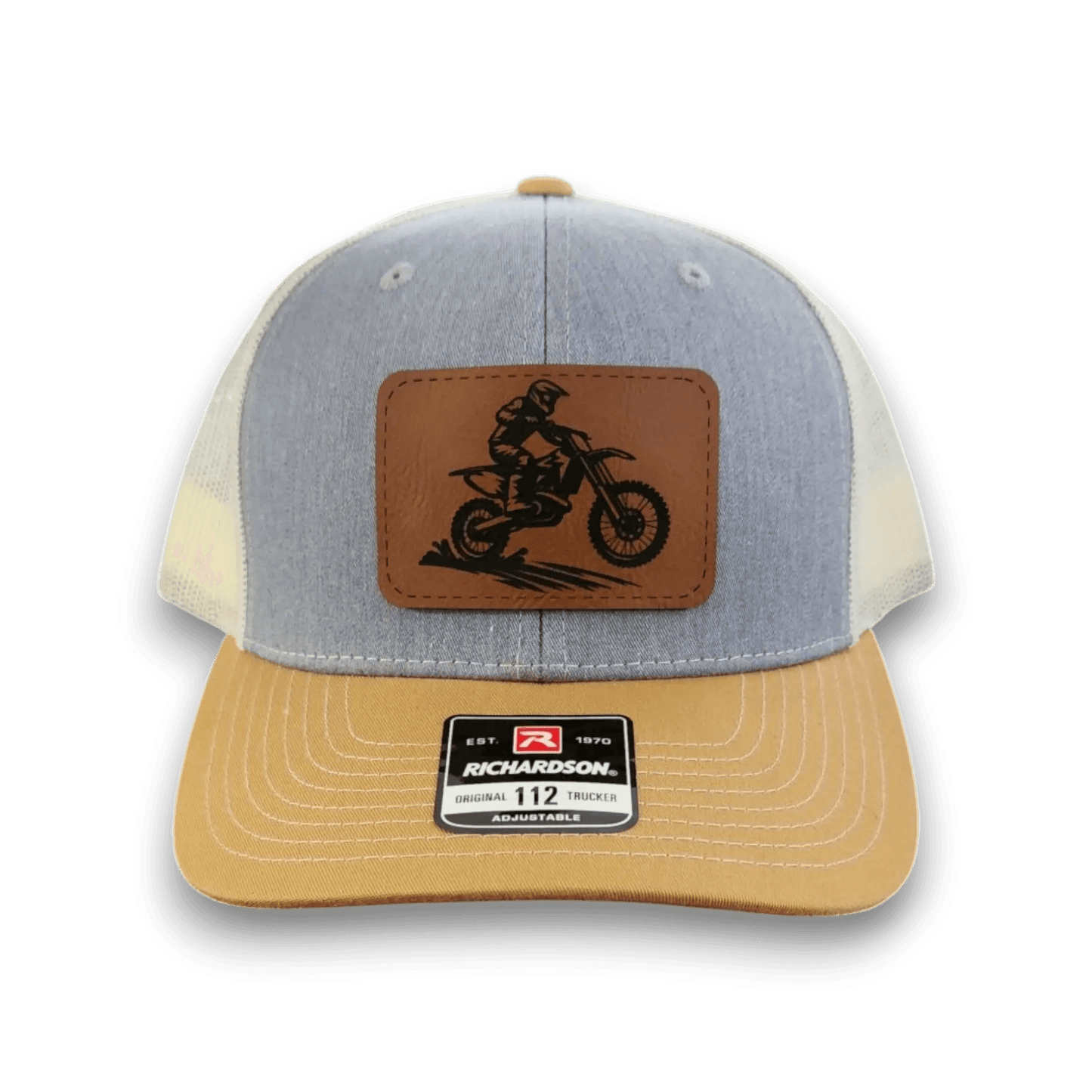 Dirt Bike Patch Trucker Hat - Keeko Designs