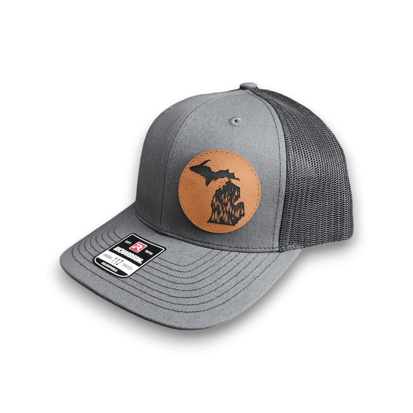 Michigan Forrest with Trees Patch Trucker Hat - Keeko Designs