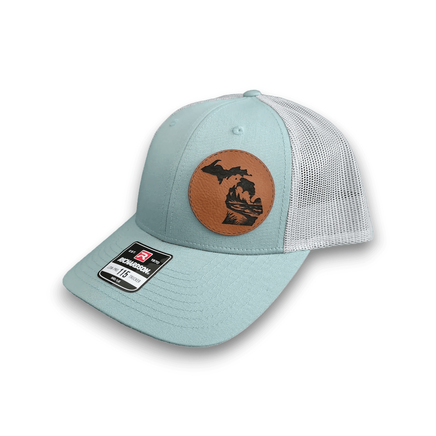 Michigan River Trucker Hat - Stylish Patch Design for Outdoor Adventures - Keeko Designs