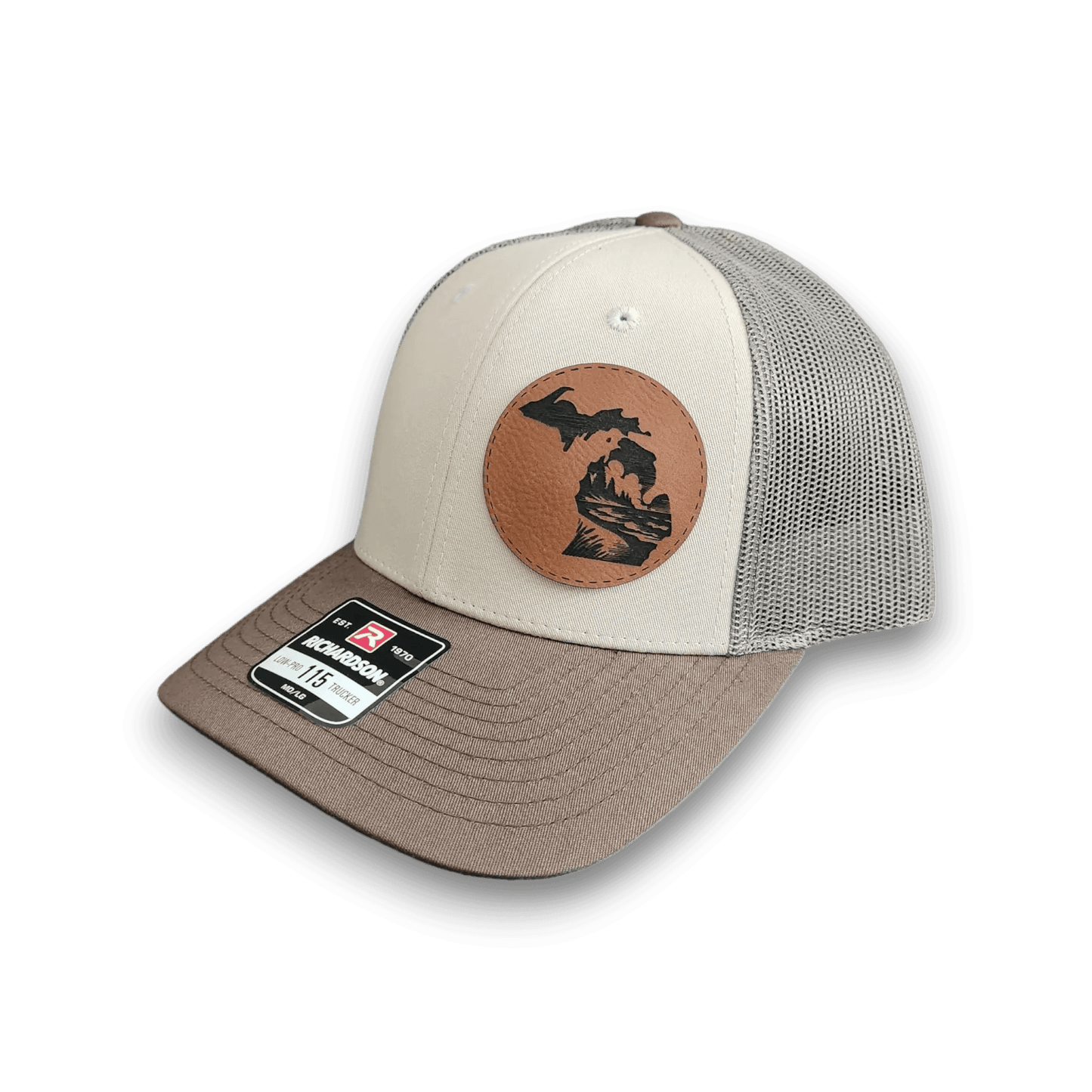 Michigan River Trucker Hat - Stylish Patch Design for Outdoor Adventures - Keeko Designs