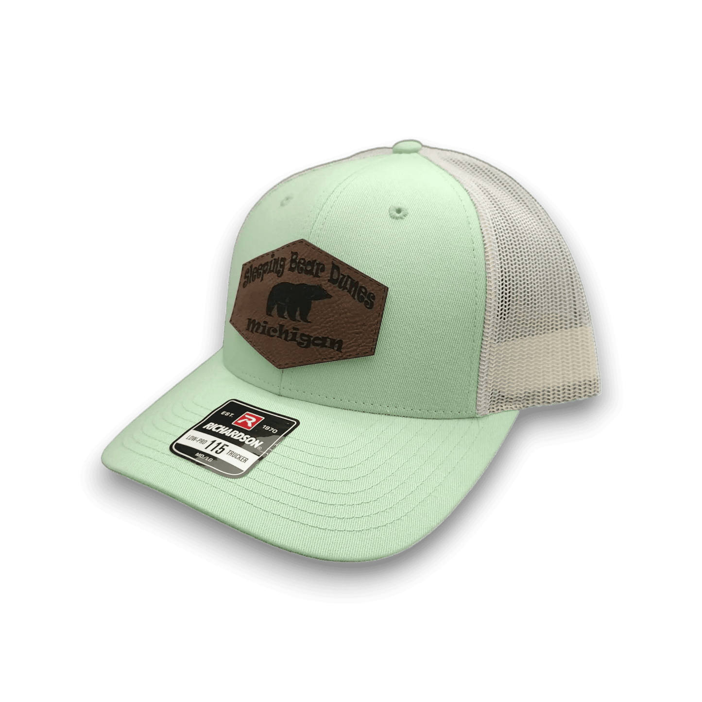 Sleeping Bear Dunes Michigan Patch Trucker Hat