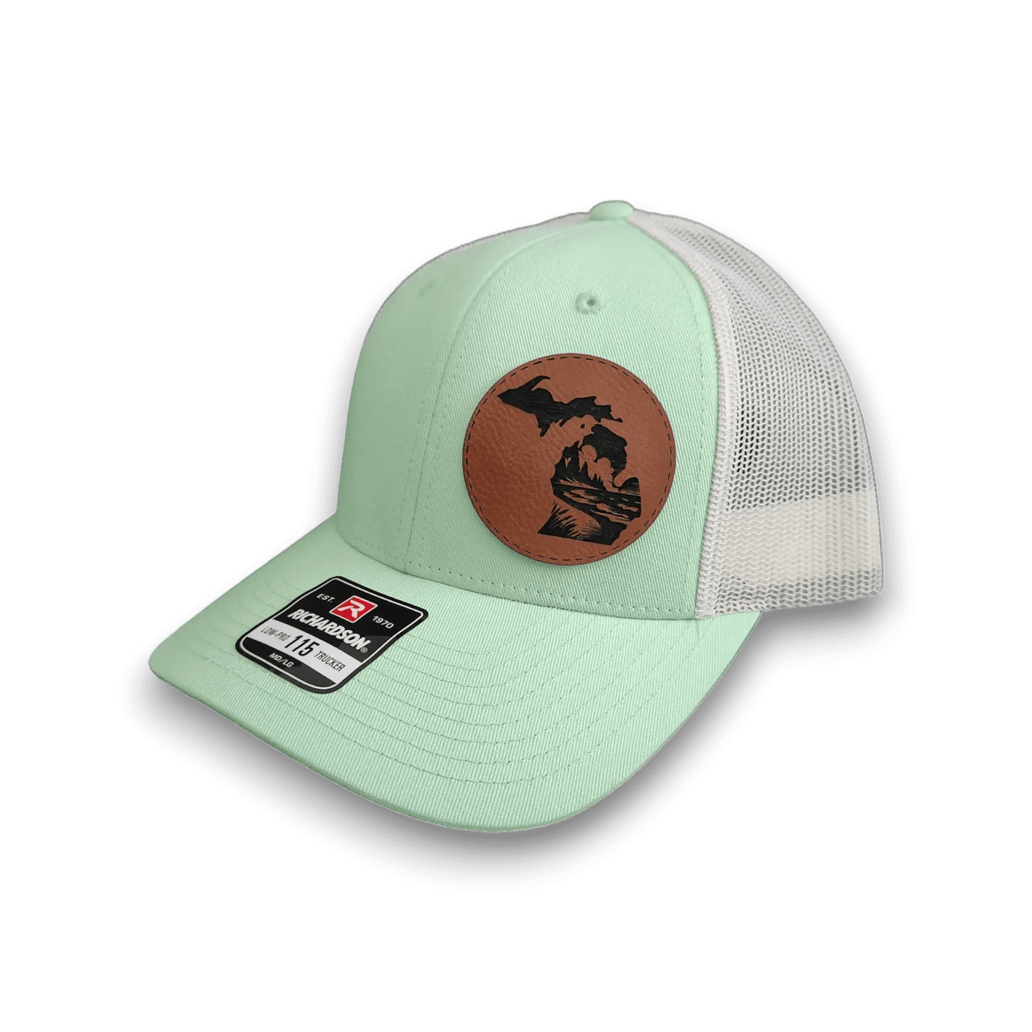 Michigan River Trucker Hat - Stylish Patch Design for Outdoor Adventures - Keeko Designs