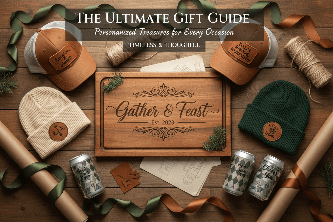 The Ultimate Gift Buying Guide: Custom Laser Engraved Hats, Beanies & More - Keeko Designs