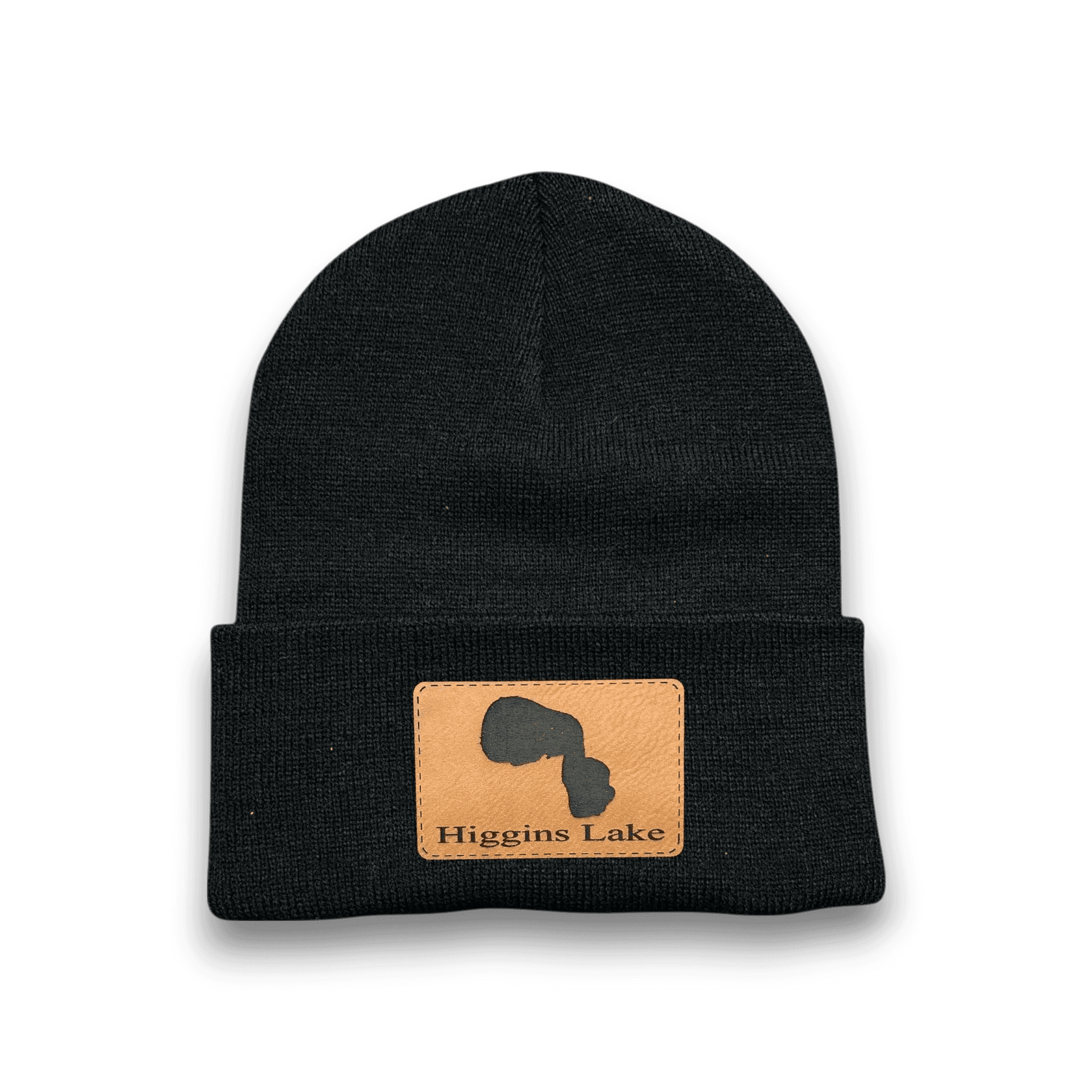 Higgins Lake Patch Beanie Hat - Keeko Designs