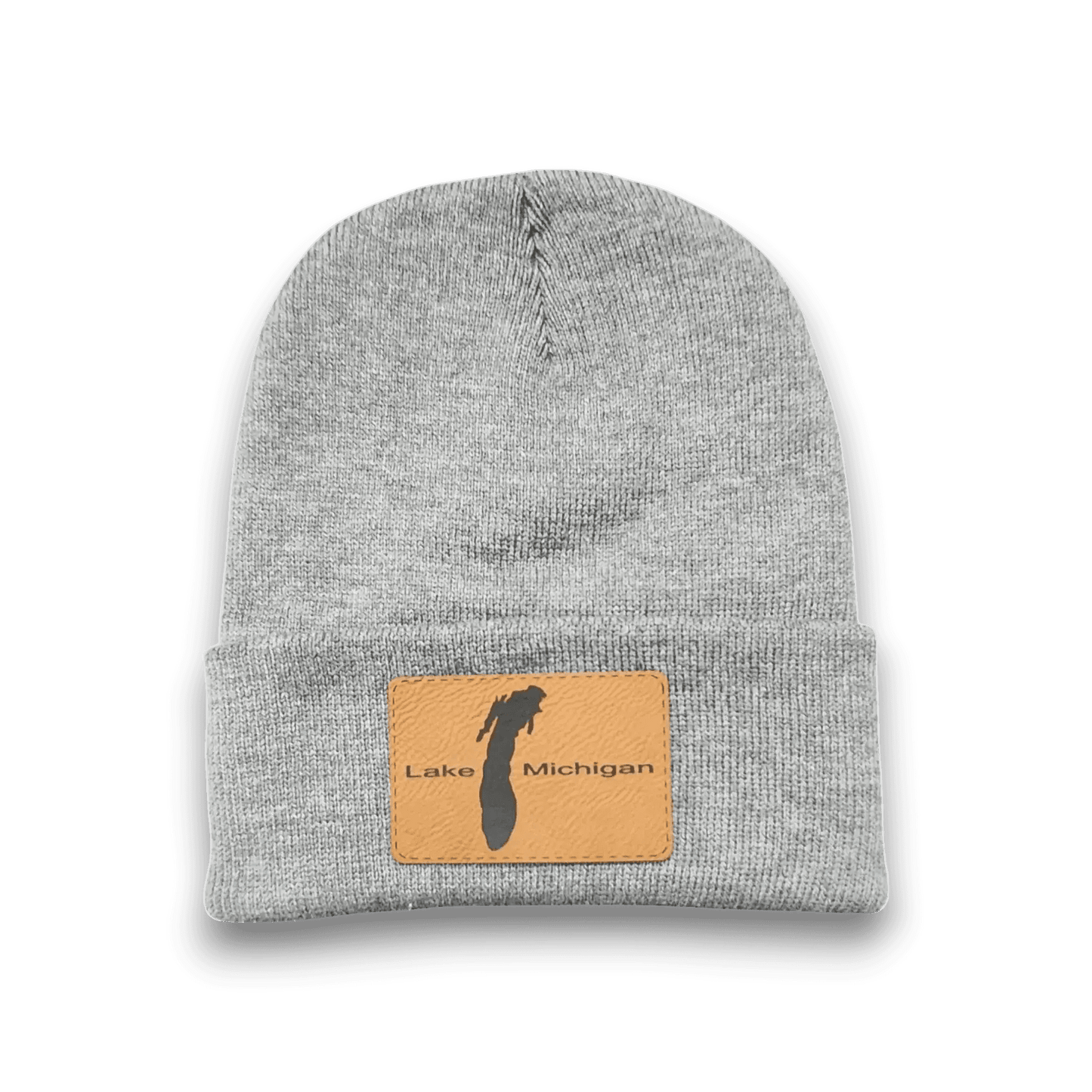 Lake Michigan Patch Beanie Hat - Keeko Designs