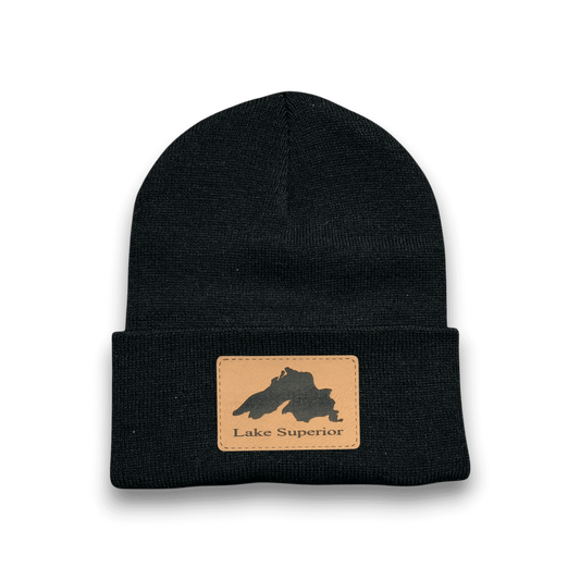 Lake Superior Patch Beanie Hat - Keeko Designs