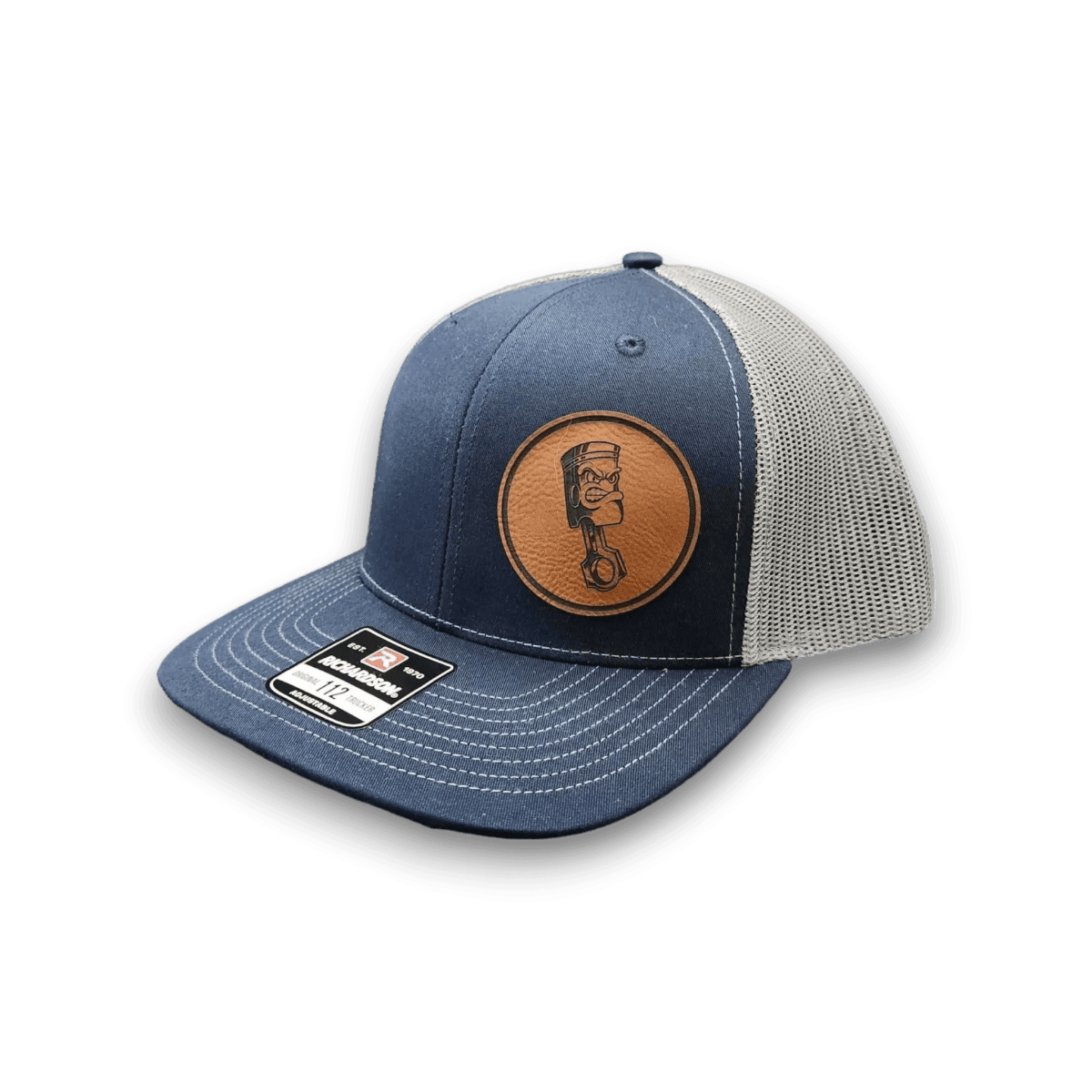 Trucker Hat with Patch - Angry Piston - Keeko Designs