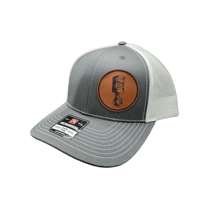 Trucker Hat with Patch - Angry Piston - Keeko Designs
