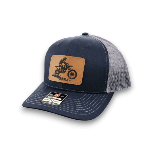 Dirt Bike Patch Trucker Hat - Keeko Designs