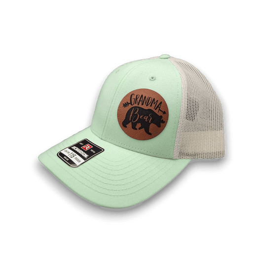 Grandma Bear Patch Trucker Hat - Keeko Designs
