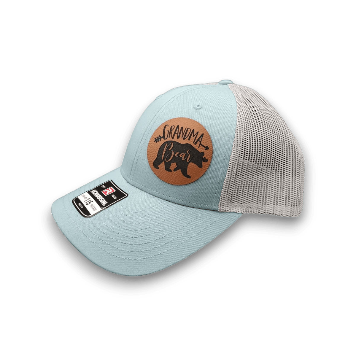 Trucker Hat with Patch - Grandma Bear - Keeko Designs