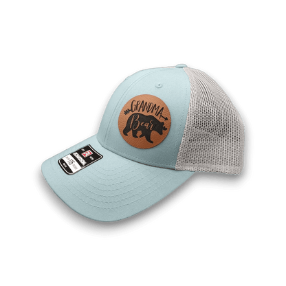 Trucker Hat with Patch - Grandma Bear - Keeko Designs