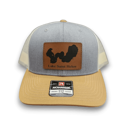 Trucker Hat with Patch - Lake Saint Helen - Keeko Designs
