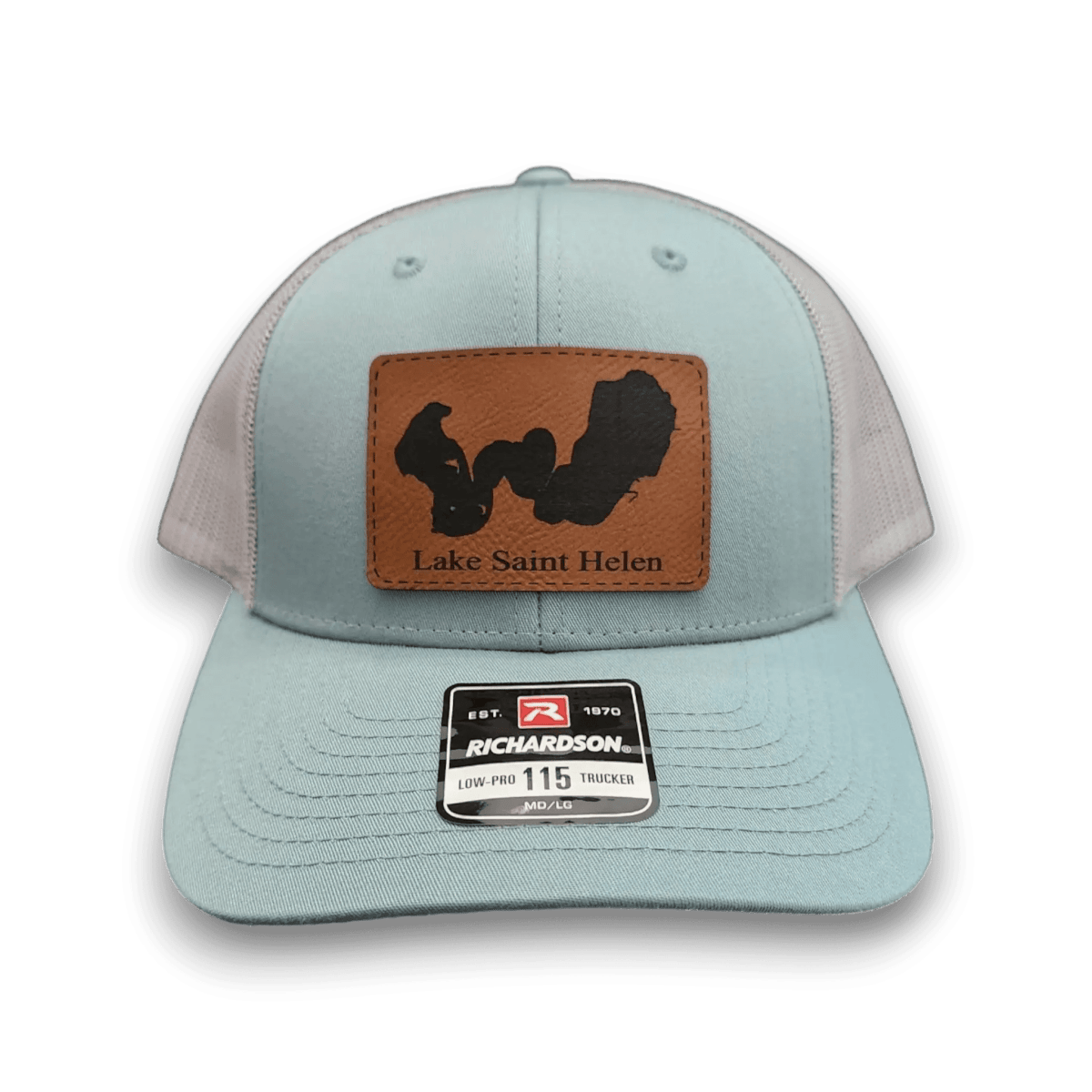 Trucker Hat with Patch - Lake Saint Helen - Keeko Designs