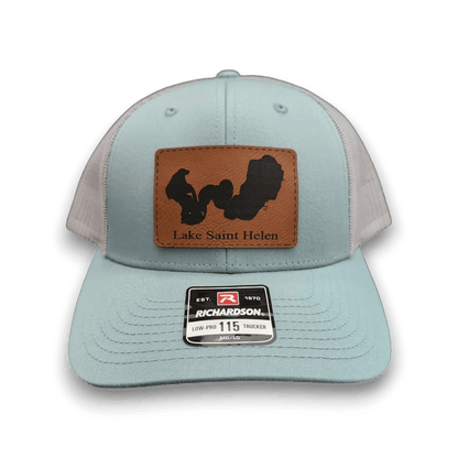 Trucker Hat with Patch - Lake Saint Helen - Keeko Designs
