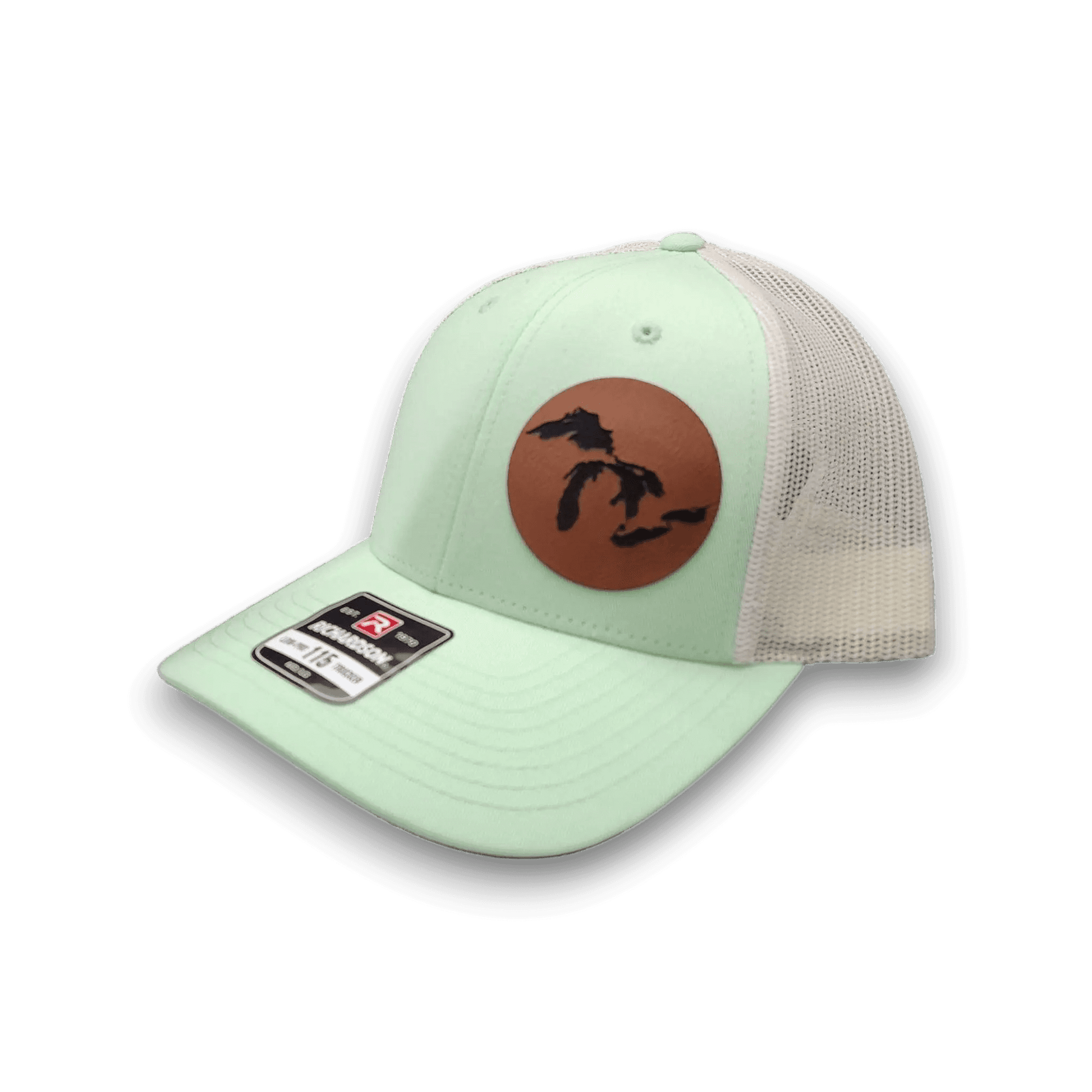 Michigan Great Lakes Silhouette Patch Trucker Hat - Keeko Designs