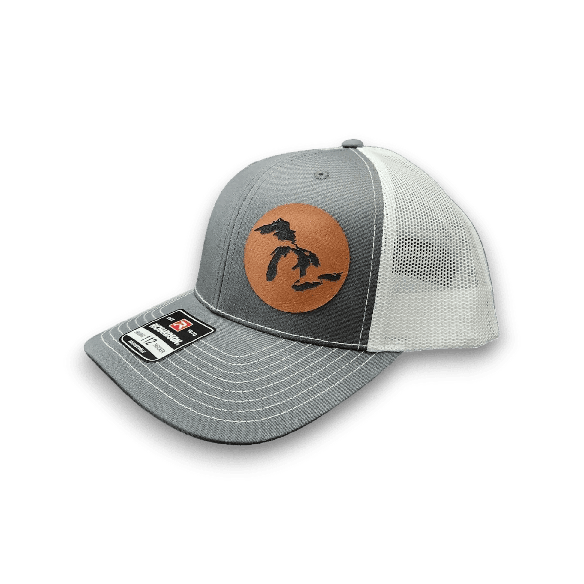 Michigan Great Lakes Silhouette Patch Trucker Hat - Keeko Designs