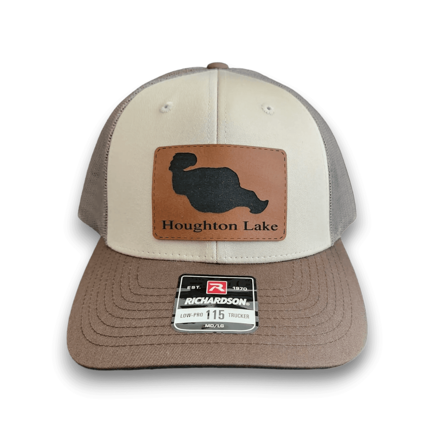 Houghton Lake Patch Trucker Hat - Keeko Designs
