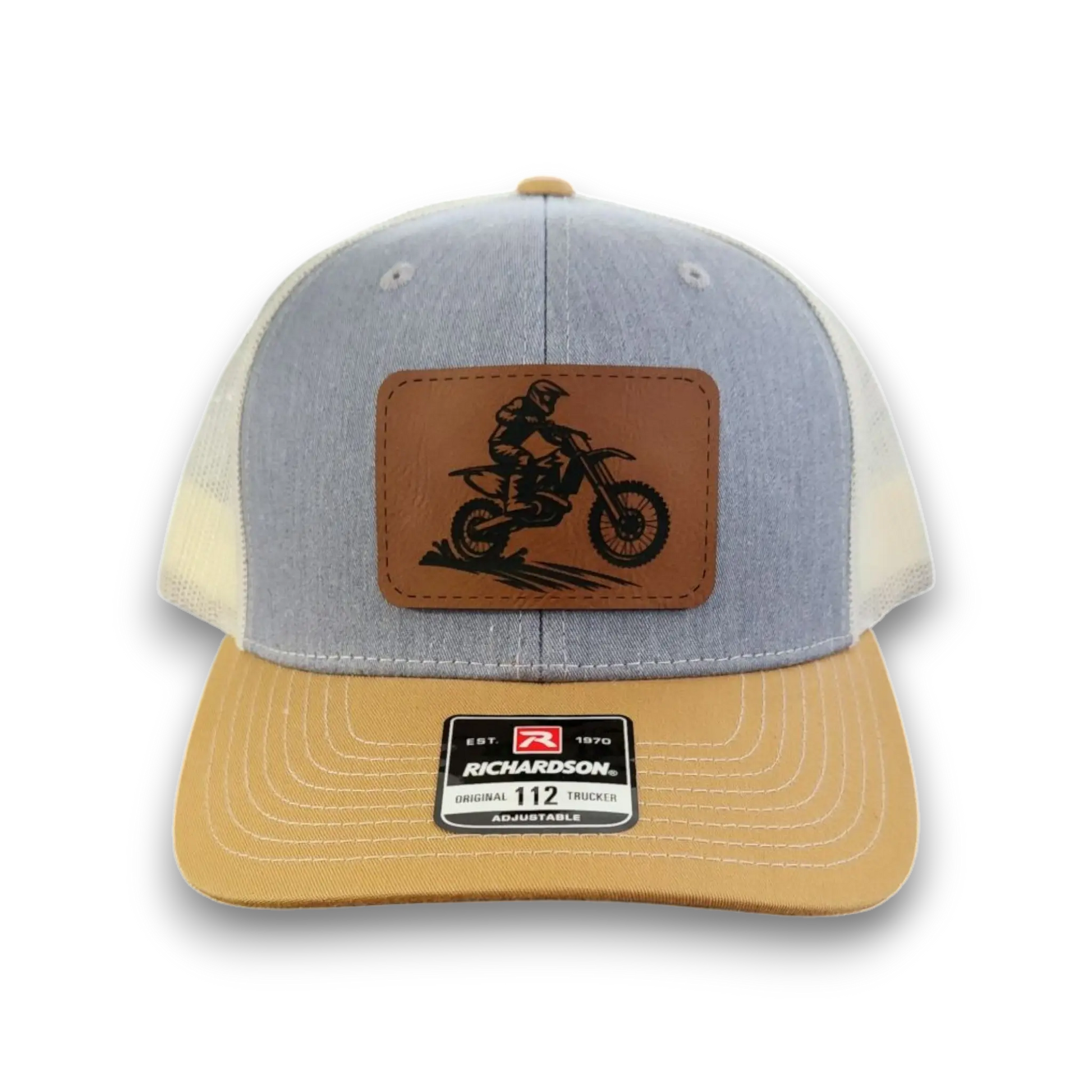 Dirt Bike Patch Trucker Hat - Keeko Designs