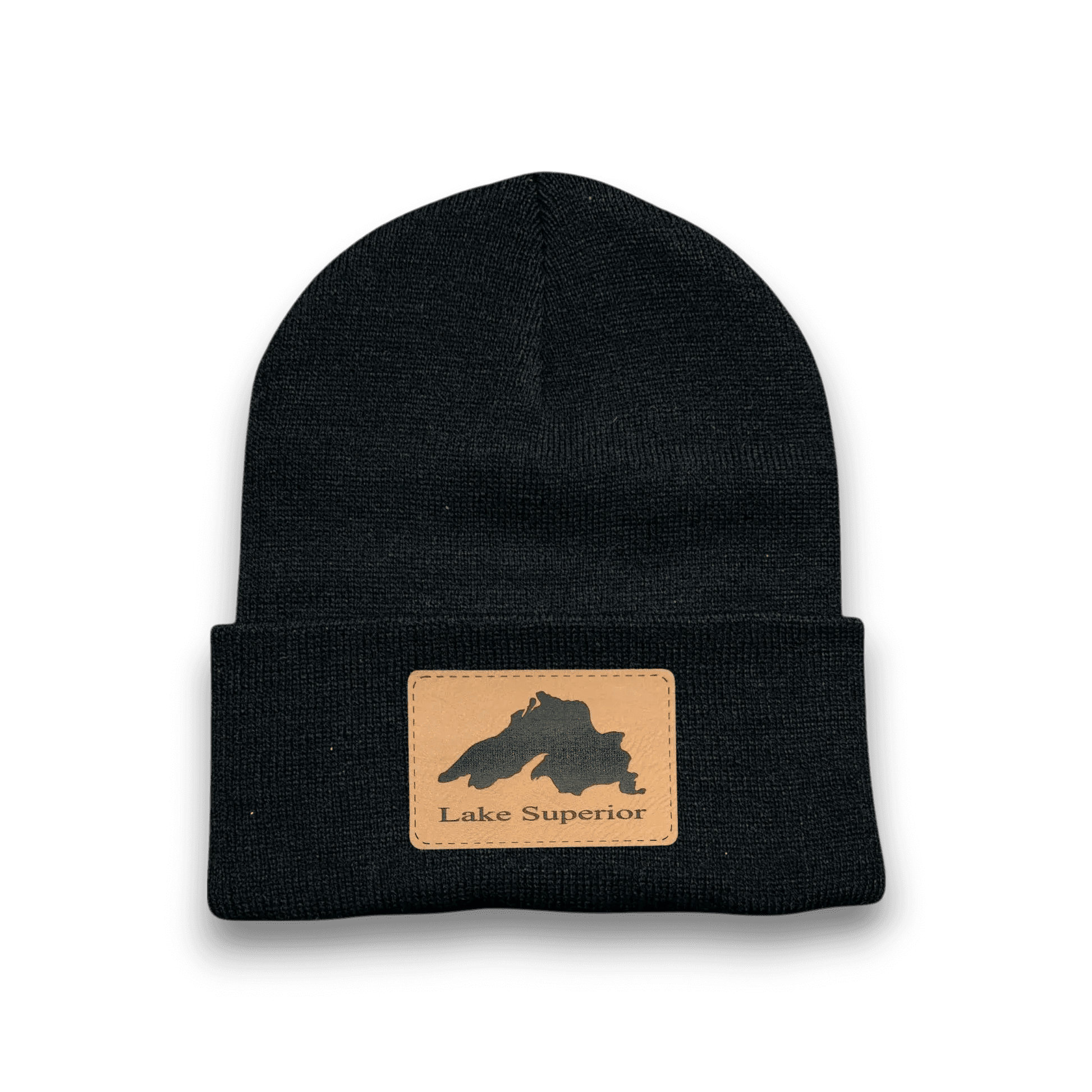 Lake Superior Patch Beanie Hat - Keeko Designs