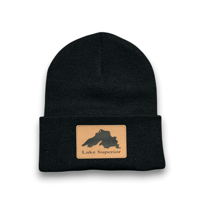 Lake Superior Patch Beanie Hat - Keeko Designs