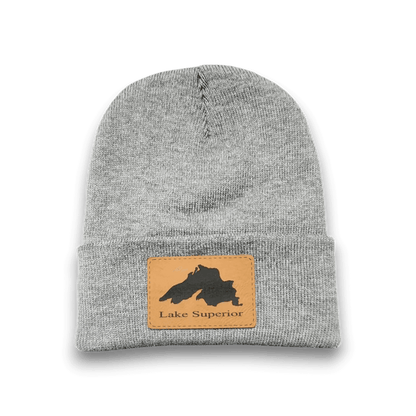 Lake Superior Patch Beanie Hat - Keeko Designs