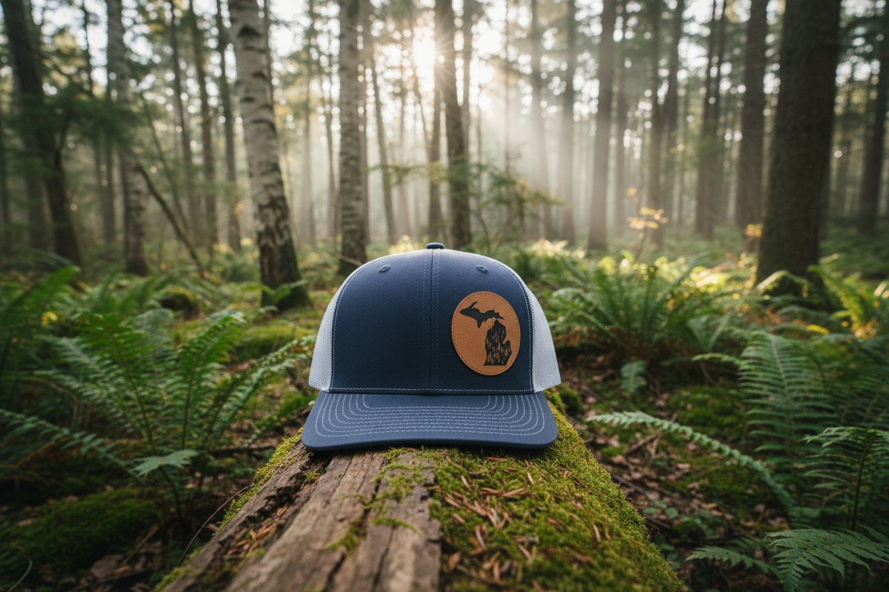 Michigan Forest Hat - Patch Forward