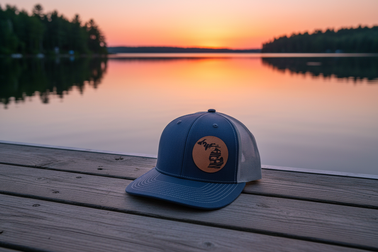 Michigan Trucker Hat Lifestyle
