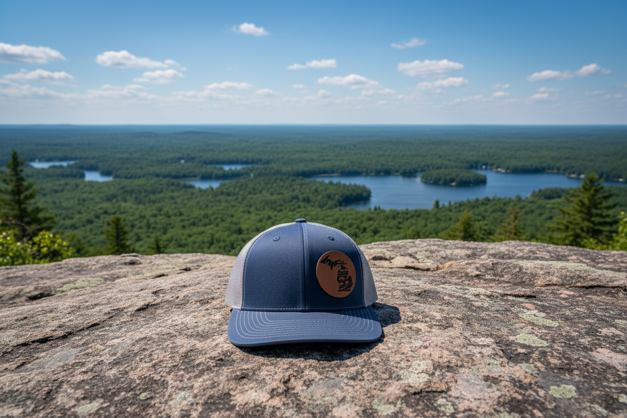 Michigan Trucker Hat Lifestyle