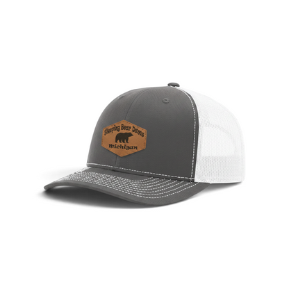Trucker Hat with Patch-Sleeping Bear Dunes Michigan
