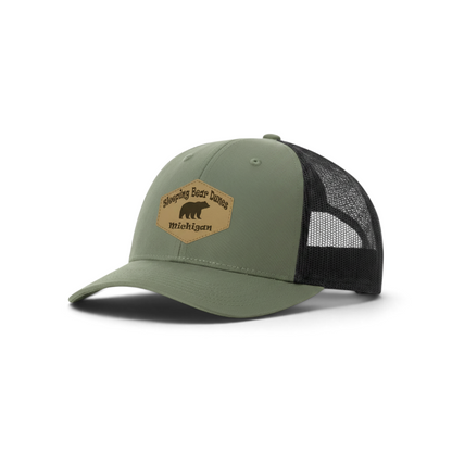 Trucker Hat with Patch-Sleeping Bear Dunes Michigan